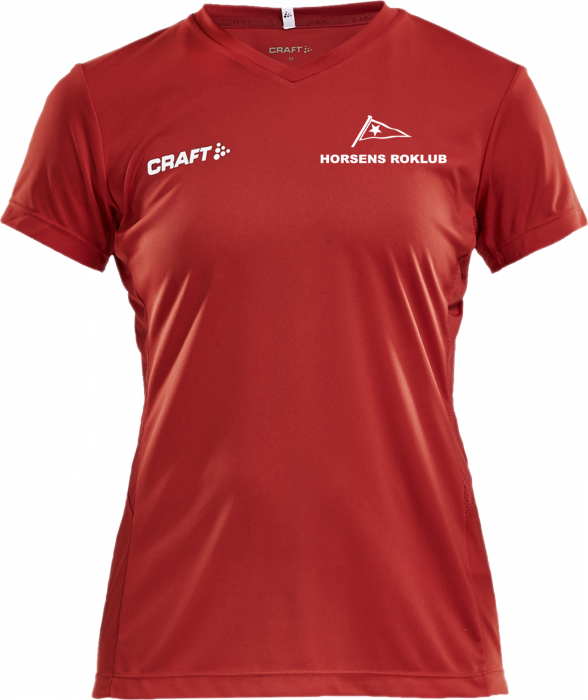 Craft - Hr Squad Solid T-Shirt Dame - Rød