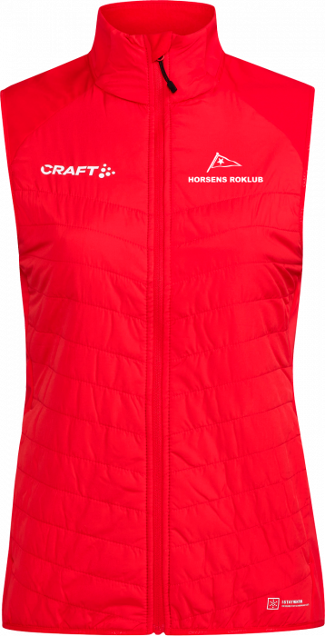 Craft - Nordic Ski Club Vest Women - Rood & wit