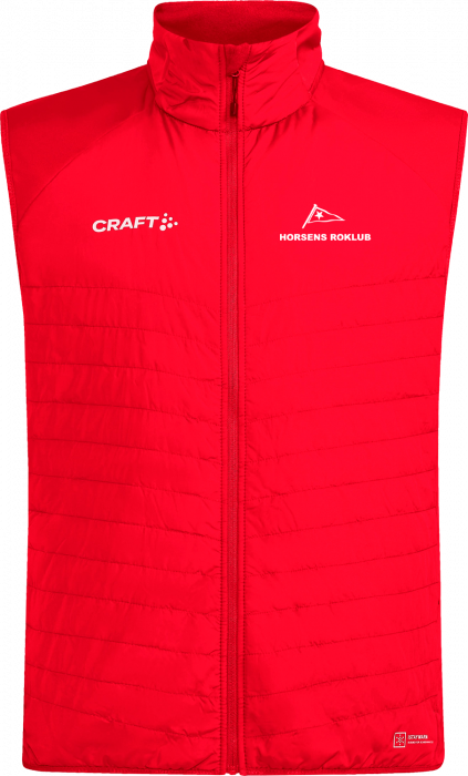 Craft - Nordic Ski Club Vest - Rot & weiß