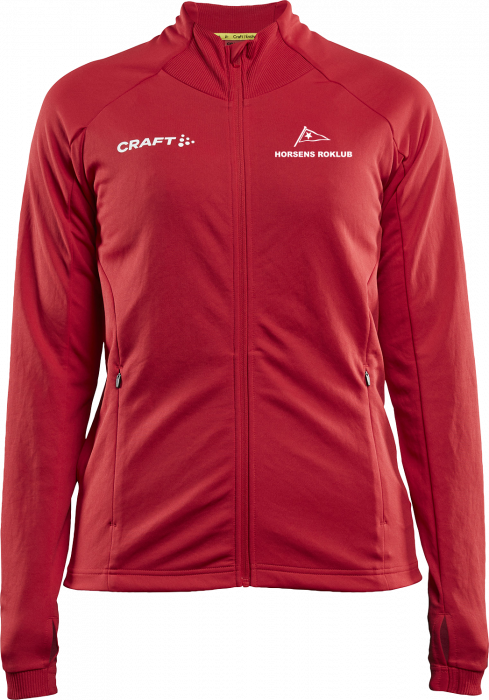 Craft - Hr Training Jacket Women - Czerwony